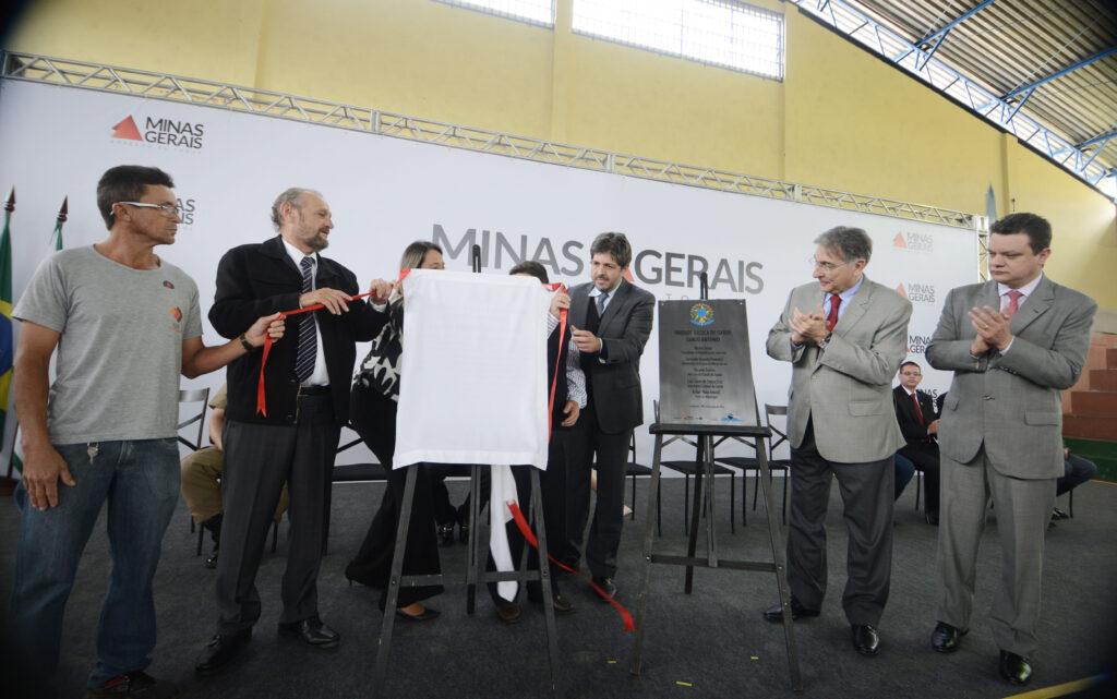 Governador Fernando Pimentel participa da Cerimônia de Inauguraçãoda Unidade Básica de Saúde. 28-06-2016- Luminárias-MG Foto: Manoel Marques/imprensa-MG