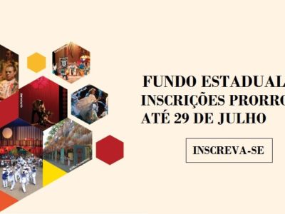 Prorrogadas as inscrições para editais do Fundo Estadual de Cultura 2016