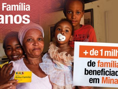 Bolsa Família completa 13 anos com mais de 1 milhão de famílias beneficiadas em Minas Gerais