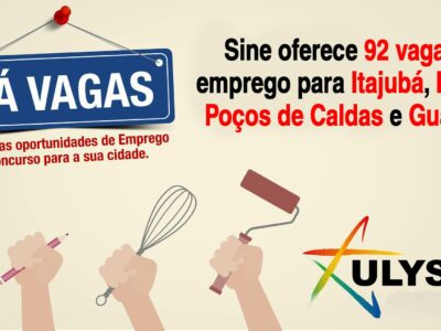 Confira as vagas de emprego para o Sul de Minas