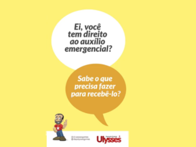 Tem direito ao auxílio emergencial? Veja como fazer a solicitação!