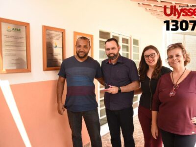 Ulysses Gomes visita Apae de Conceição dos Ouros e se reúne com o prefeito