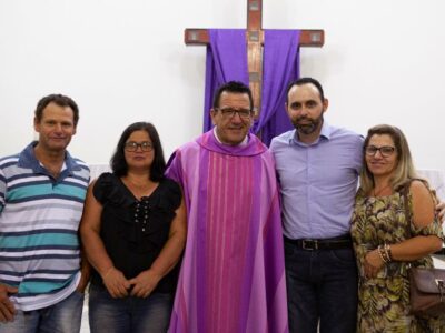 Ulysses Gomes participa da Missa de Posse de Pe. Agenor, em Wenceslau Braz