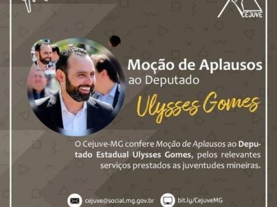 Deputado recebe Moção de Aplausos do Conselho Estadual da Juventude