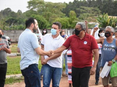 Ulysses Gomes presta apoio a candidatos de Carmo da Cachoeira e Campanha