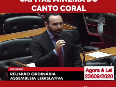 Lei que torna Itajubá oficialmente a Capital Mineira do Canto Coral é sancionada