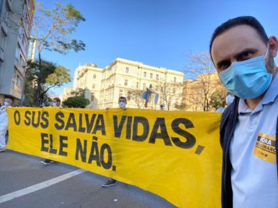 Brasil vai às ruas por fora Bolsonaro e vacina já!