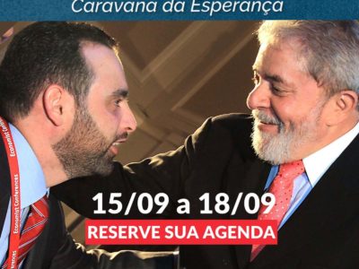 Ele vem aí! Lula vem a Minas Gerais em setembro