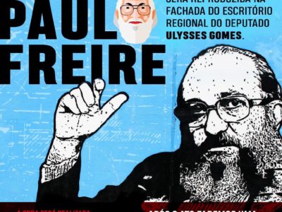 Escritório Regional em Itajubá terá grafite em homenagem a Paulo Freire