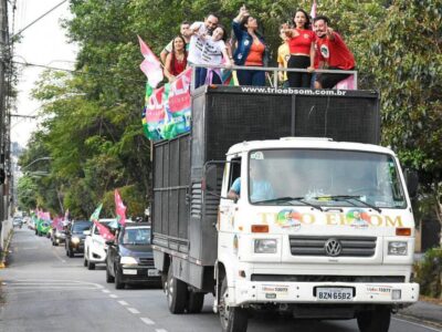 Ulysses faz carreata em Itajubá na véspera das eleições