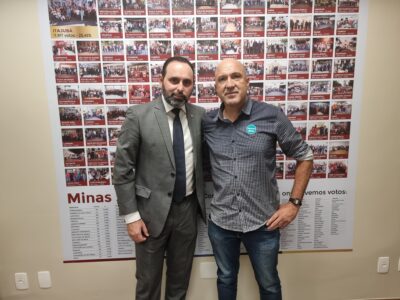 Deputado Ulysses recebe visita de liderança de Três Corações