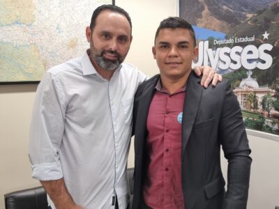 Vereador de Lambari apresenta demandas ao deputado Ulysses